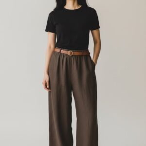 Calça Linho c/ Cinto